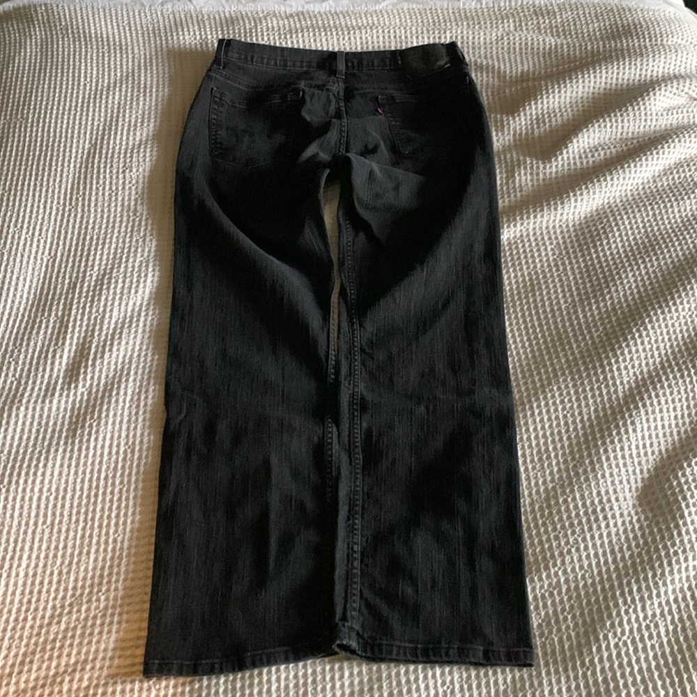 34x30 Black Levi's 569 Loose Fit Jeans Tag 34x34